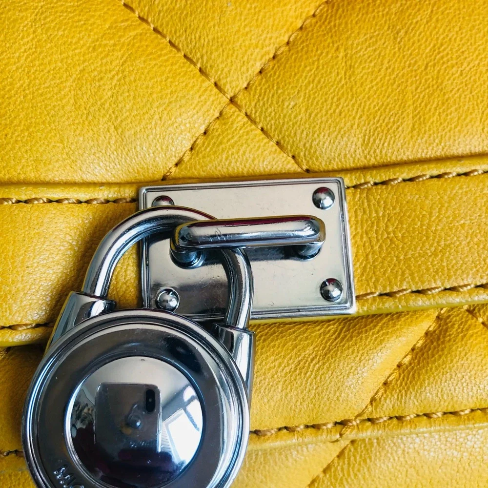 Michael Kors yellow bag